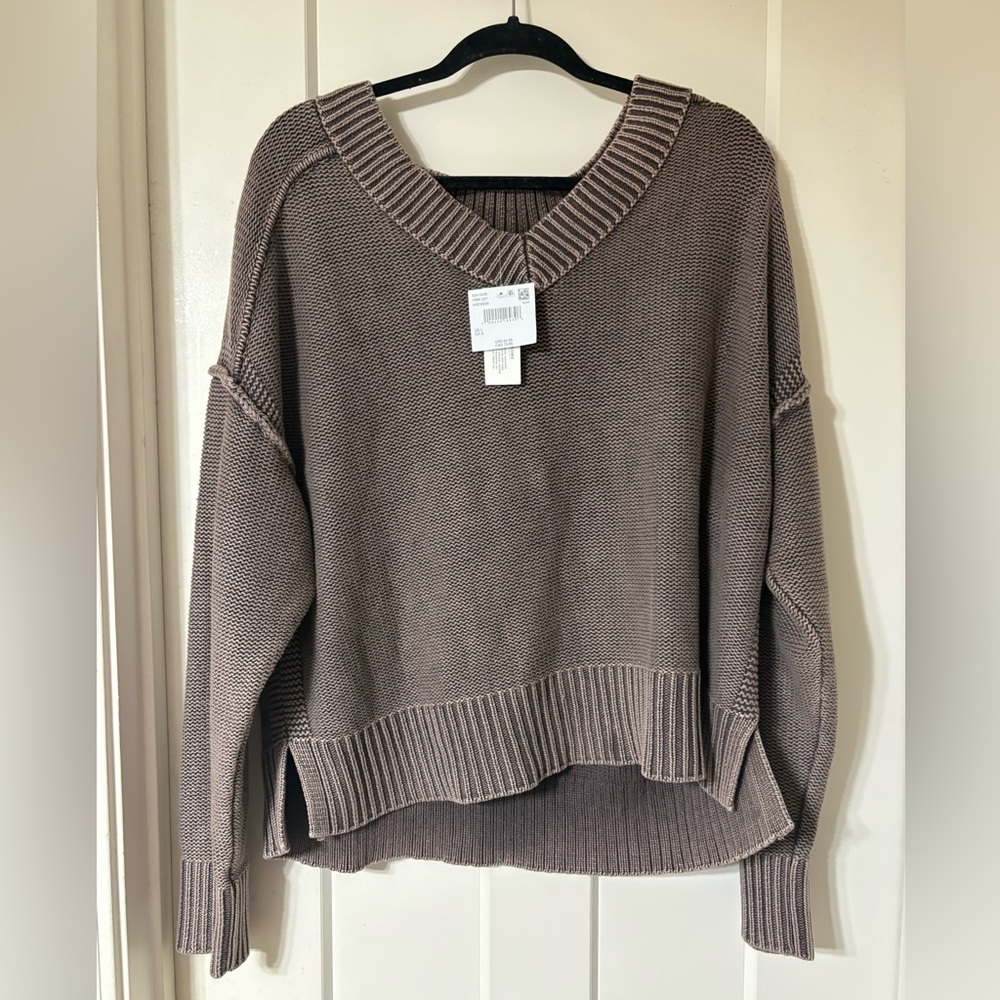 American Eagle Oversized Brown Women's Sweater